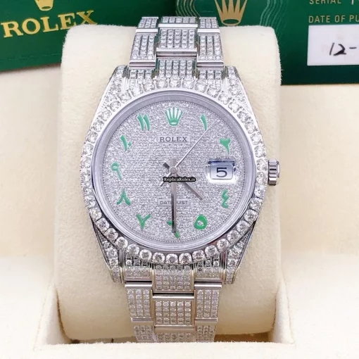 Amazing Replica Rolex Datejust 126300 Caliber 3235 Automatic Movement 41x48mm Steel Case Mens/unisex Watch - Image 2