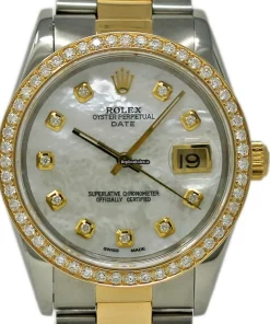 Affordable Replica Rolex Oyster Perpetual Date 15233 Automatic Movement 34mm Steel Case Womens Watch