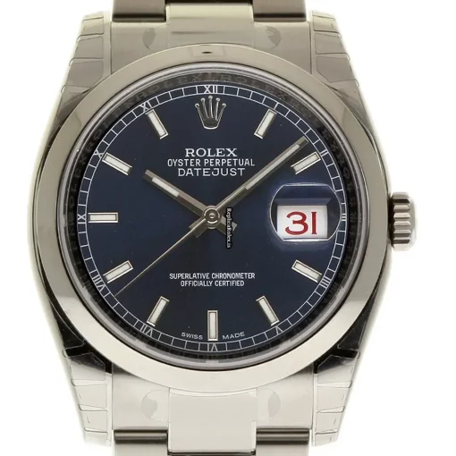 Trustworthy Replica Rolex Datejust 116200 Caliber 3135 Automatic Movement 36mm Steel Case Mens/unisex Watch