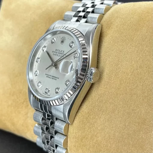 Discount Fake Rolex Datejust 16234 Caliber 3135 Automatic Movement 36mm Steel Case Mens/unisex Watch - Image 4