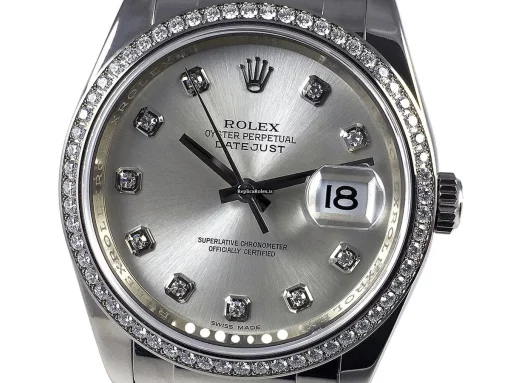 Neat Replica Rolex Datejust 116189 Caliber 3135 Automatic Movement 36mm White Gold Case Mens/unisex Watch