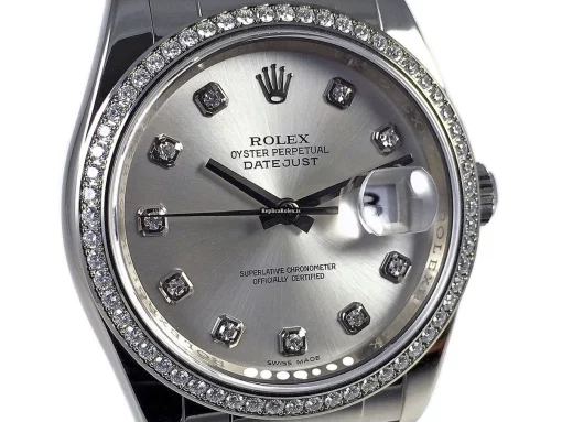 Neat Replica Rolex Datejust 116189 Caliber 3135 Automatic Movement 36mm White Gold Case Mens/unisex Watch - Image 12