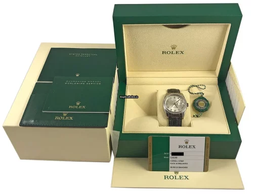 Neat Replica Rolex Datejust 116189 Caliber 3135 Automatic Movement 36mm White Gold Case Mens/unisex Watch - Image 14