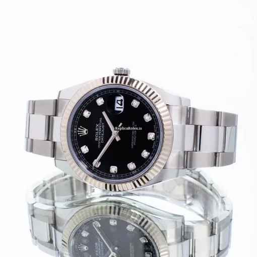 Swiss Replica Rolex Datejust 126334 Automatic Movement 41mm Steel Case Mens/unisex Watch - Image 2
