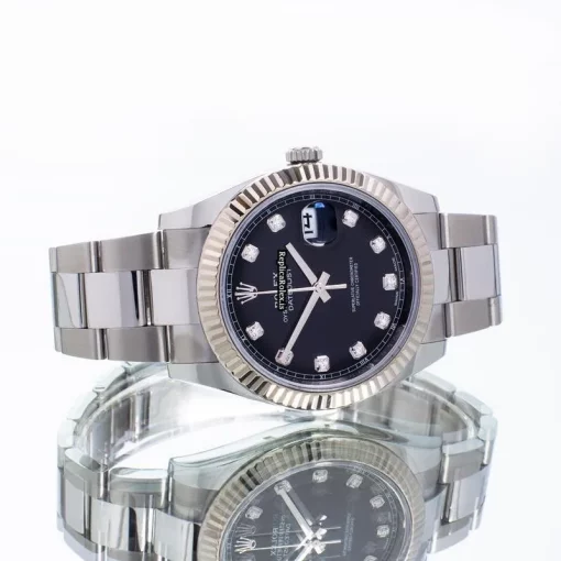 Swiss Replica Rolex Datejust 126334 Automatic Movement 41mm Steel Case Mens/unisex Watch - Image 6