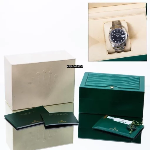 Swiss Replica Rolex Datejust 126334 Automatic Movement 41mm Steel Case Mens/unisex Watch - Image 8
