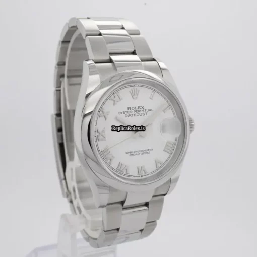 Aaa Copies Rolex Datejust 126200 Automatic Movement 36mm Steel Case Mens/unisex Watch - Image 3