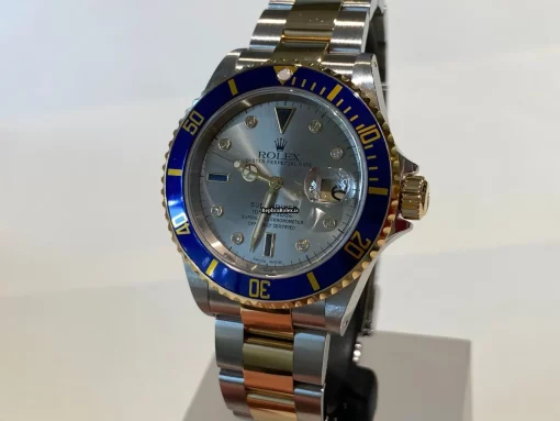 Durable Replica Rolex Submariner Date 16613 Caliber 3135 Automatic Movement 40mm Gold/steel Case Mens/unisex Watch - Image 2