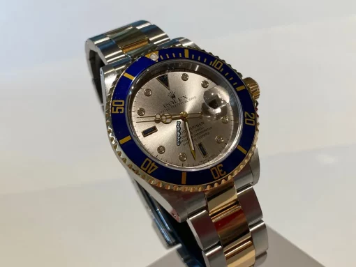 Durable Replica Rolex Submariner Date 16613 Caliber 3135 Automatic Movement 40mm Gold/steel Case Mens/unisex Watch - Image 3
