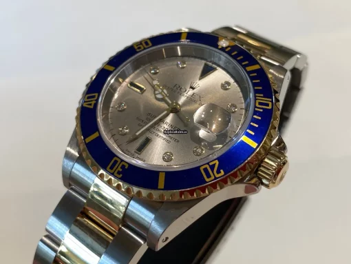 Durable Replica Rolex Submariner Date 16613 Caliber 3135 Automatic Movement 40mm Gold/steel Case Mens/unisex Watch - Image 5