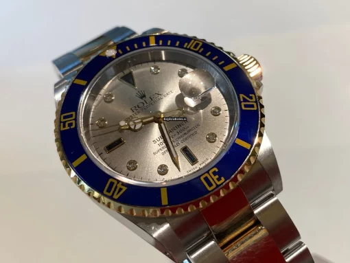Durable Replica Rolex Submariner Date 16613 Caliber 3135 Automatic Movement 40mm Gold/steel Case Mens/unisex Watch - Image 6