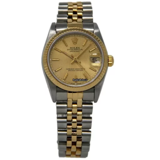 Swiss Fake Rolex Lady-datejust 68273 Automatic Movement 31mm Steel Case Womens Watch - Image 2