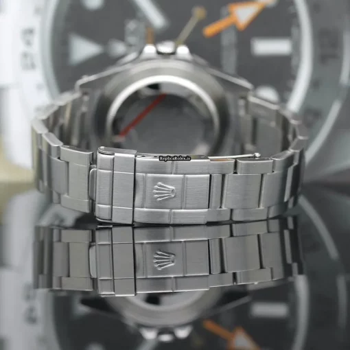 Wholesale Replica Rolex Explorer II 16570 Caliber 3185 Automatic Movement 40x47mm Steel Case Mens/unisex Watch - Image 11
