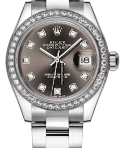 Exquisite Replica Rolex Lady-datejust 279384rbr Caliber 2236 Automatic Movement 28mm Steel Case Womens Watch