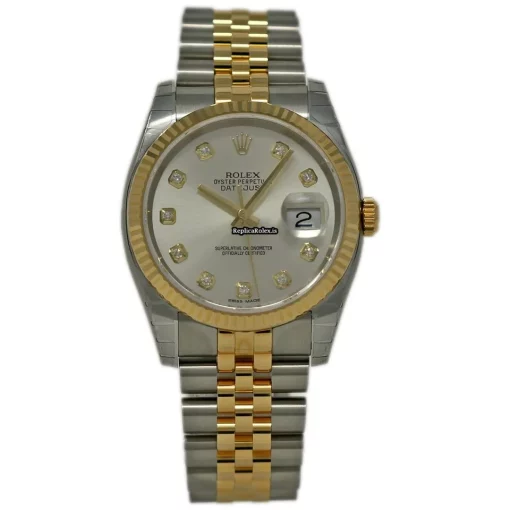 Terrific Fake Rolex Datejust 116233 Caliber 3135 Automatic Movement 36mm Steel Case Mens/unisex Watch - Image 2