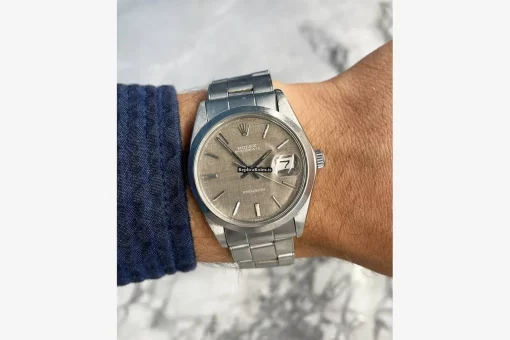 Stylish Replica Rolex Oyster Precision 6694 Manual Winding Movement 34mm Steel Case Watch - Image 2