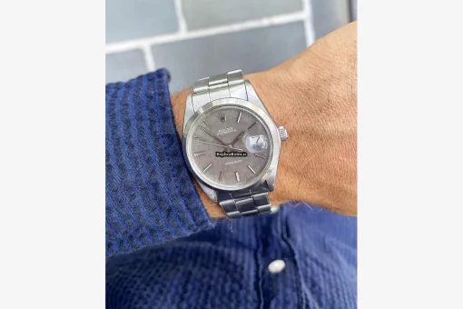Stylish Replica Rolex Oyster Precision 6694 Manual Winding Movement 34mm Steel Case Watch - Image 3