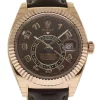 Distinctive Replica Rolex Sky-dweller 326135 Caliber 9001 Automatic Movement 42mm Rose Gold Case Mens/unisex Watch