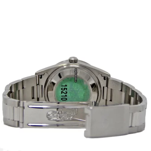 Mind-boggling Copy Rolex Oyster Perpetual Date 15210 Automatic Movement 34mm Steel Case Womens Watch - Image 4