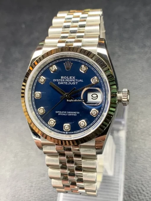 Unique Fake Rolex Datejust 126234-0011 Automatic Movement 36mm Steel Case Womens Watch - Image 3