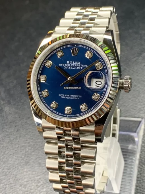 Unique Fake Rolex Datejust 126234-0011 Automatic Movement 36mm Steel Case Womens Watch - Image 5
