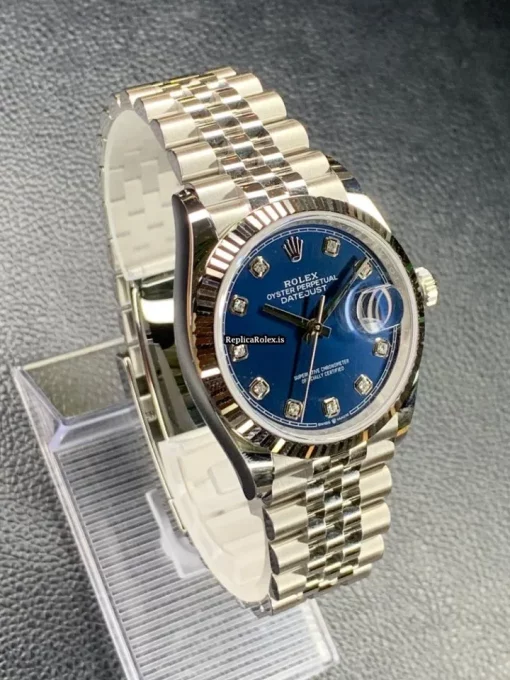 Unique Fake Rolex Datejust 126234-0011 Automatic Movement 36mm Steel Case Womens Watch - Image 7