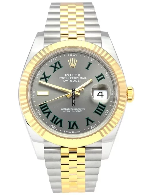 Amazing Fake Rolex Datejust 126333 Caliber 3235 Automatic Movement 41mm Gold/steel Case Mens/unisex Watch