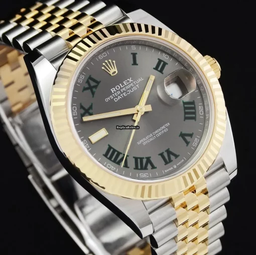 Amazing Fake Rolex Datejust 126333 Caliber 3235 Automatic Movement 41mm Gold/steel Case Mens/unisex Watch - Image 10