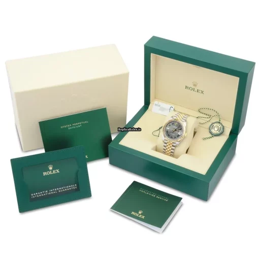 Amazing Fake Rolex Datejust 126333 Caliber 3235 Automatic Movement 41mm Gold/steel Case Mens/unisex Watch - Image 2