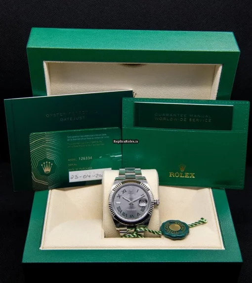 Beautiful Copies Rolex Datejust 126334 Caliber 3235 Automatic Movement 41mm Steel Case Mens/unisex Watch - Image 3