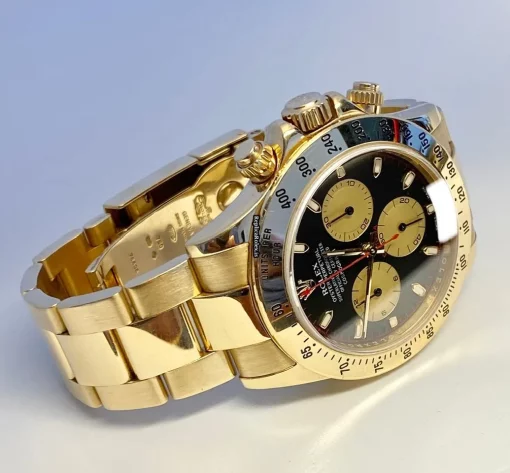 Epic Replicas Rolex Daytona 116528 Caliber 4130 Automatic Movement 40mm Yellow Gold Case Mens/unisex Watch - Image 10