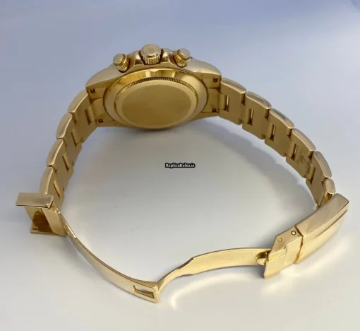 Epic Replicas Rolex Daytona 116528 Caliber 4130 Automatic Movement 40mm Yellow Gold Case Mens/unisex Watch - Image 4