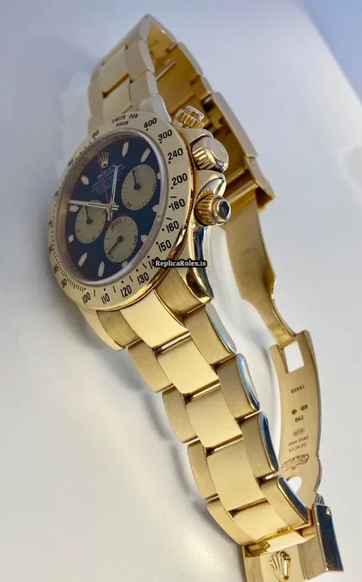 Epic Replicas Rolex Daytona 116528 Caliber 4130 Automatic Movement 40mm Yellow Gold Case Mens/unisex Watch - Image 6