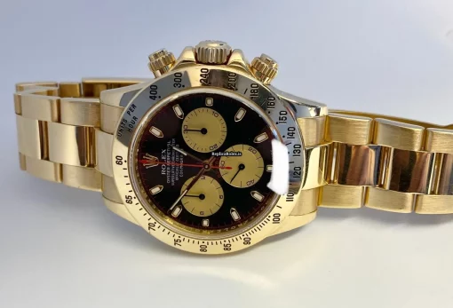Epic Replicas Rolex Daytona 116528 Caliber 4130 Automatic Movement 40mm Yellow Gold Case Mens/unisex Watch - Image 7