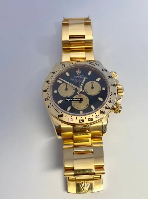 Epic Replicas Rolex Daytona 116528 Caliber 4130 Automatic Movement 40mm Yellow Gold Case Mens/unisex Watch - Image 9