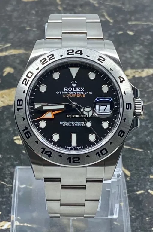 Lovely Fake Rolex Explorer II 216570 Caliber 3187 Automatic Movement 42mm Steel Case Mens/unisex Watch