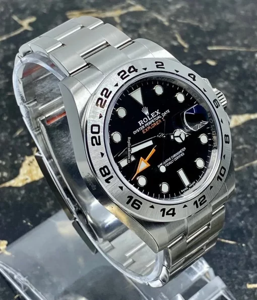 Lovely Fake Rolex Explorer II 216570 Caliber 3187 Automatic Movement 42mm Steel Case Mens/unisex Watch - Image 9
