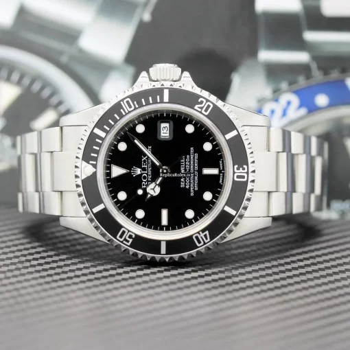 Lovely Replica Rolex Sea-dweller 4000 16600 Caliber 3135 Automatic Movement 40mm Steel Case Mens/unisex Watch - Image 4