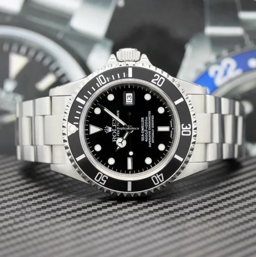 Lovely Replica Rolex Sea-dweller 4000 16600 Caliber 3135 Automatic Movement 40mm Steel Case Mens/unisex Watch - Image 5