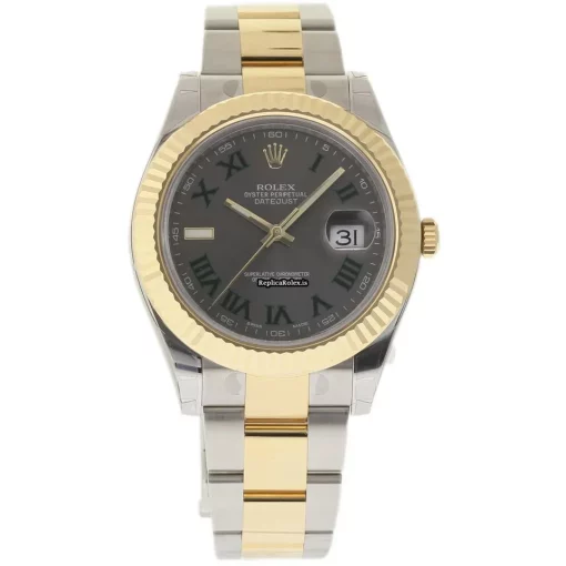 Inexpensive Fake Rolex Datejust II 116333 Caliber 3136 Automatic Movement 41mm Steel Case Mens/unisex Watch - Image 2