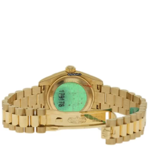 Wholesale Replica Rolex Lady-datejust 179178 Caliber 2235 Automatic Movement 26mm Yellow Gold Case Womens Watch - Image 4