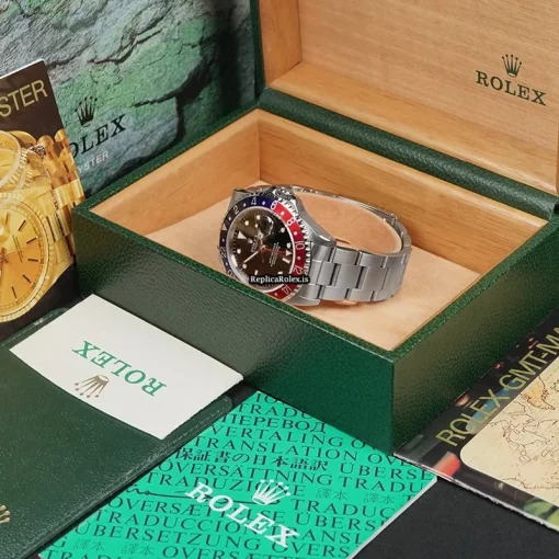 Recommend Replica Rolex Gmt-master II 16710 Automatic Movement 40mm Mens/unisex Watch - Image 14