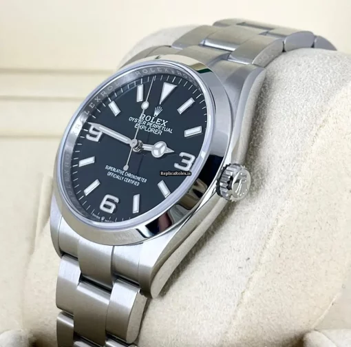 Incredible Replica Rolex Explorer 124270 Caliber 3230 Automatic Movement 36mm Steel Case Mens/unisex Watch - Image 7