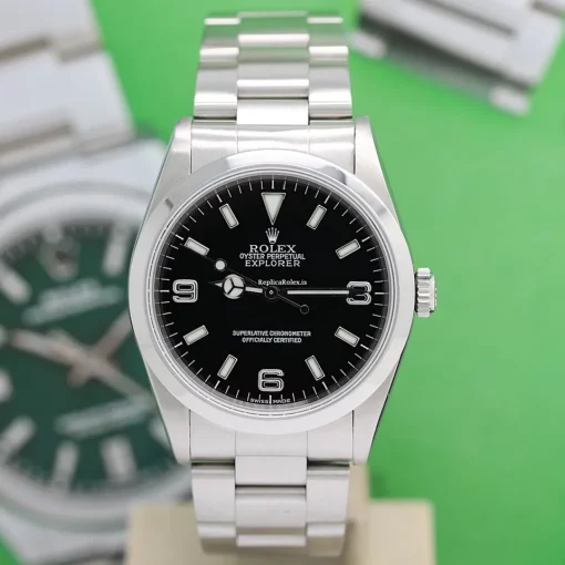 1:1 Replica Rolex Explorer 14270 Caliber 3000 Automatic Movement 36x43mm Steel Case Mens/unisex Watch - Image 4