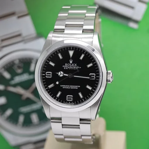 1:1 Replica Rolex Explorer 14270 Caliber 3000 Automatic Movement 36x43mm Steel Case Mens/unisex Watch - Image 8