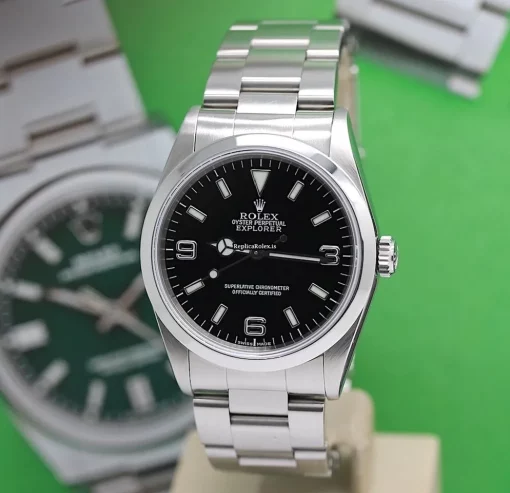 1:1 Replica Rolex Explorer 14270 Caliber 3000 Automatic Movement 36x43mm Steel Case Mens/unisex Watch - Image 9