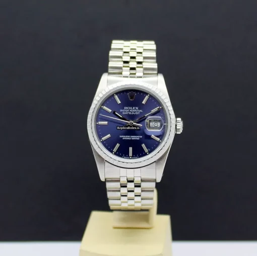 Suitable Fake Rolex Datejust 16220 Caliber 3135 Automatic Movement 36mm Steel Case Mens/unisex Watch - Image 5
