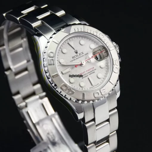 Best Replica Rolex Yacht-master 169622 Caliber 2235 Automatic Movement 29mm Steel Case Womens Watch - Image 10