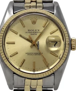 Nice Fake Rolex Oyster Perpetual Date 1505 Automatic Movement 34mm Steel Case Mens/unisex Watch
