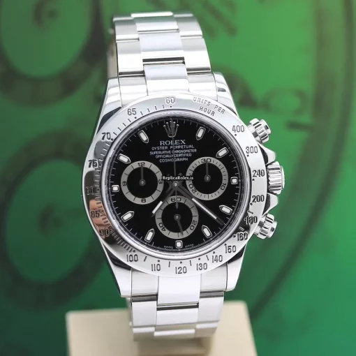 Beautiful Replica Rolex Daytona 116520 Caliber 4130 Automatic Movement 40mm Steel Case Mens/unisex Watch - Image 6